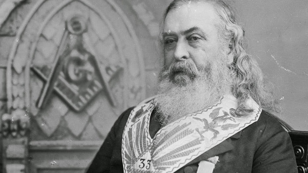 10 Facts about the controversial Freemason Albert Pike