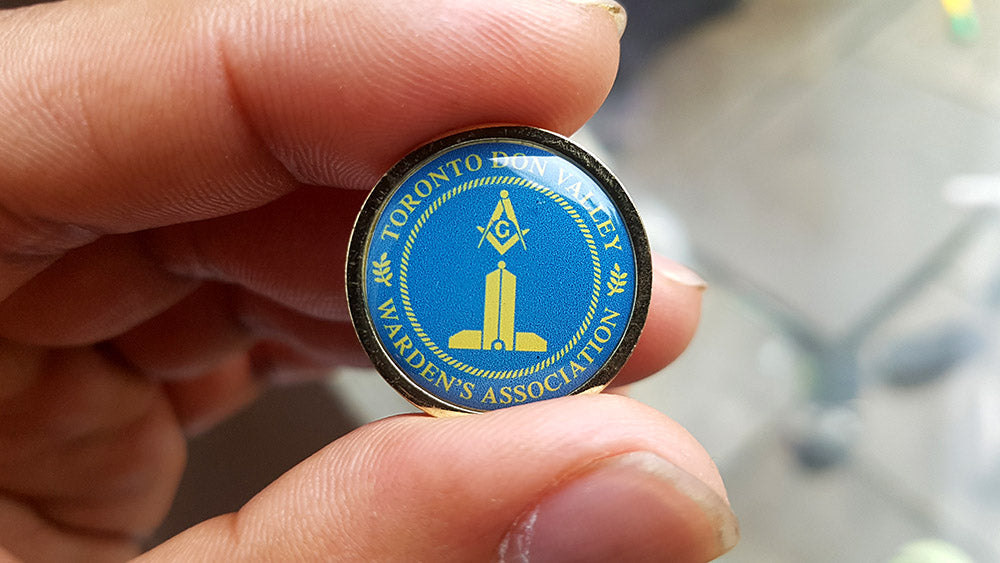 Toronto Don Valley Warden's Association Logo and Lapel Pin