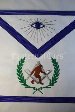 Bigfoot Master Mason Apron - Lambskin