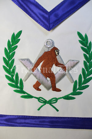 Bigfoot Master Mason Apron - Lambskin