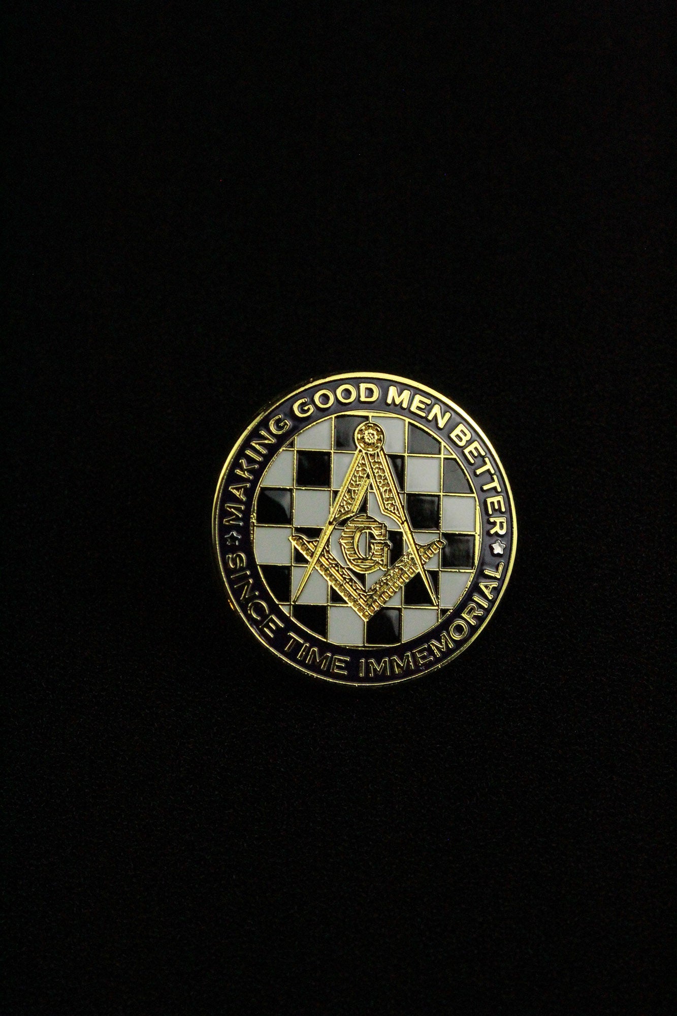 Lapel Pin - Making Good Men Better
