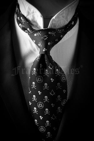 PRE-ORDER: The Philosopher's Stone Silk Necktie No. 3