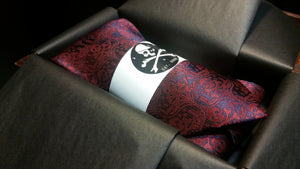 Memento Mori IIB with Pocket Square - FraternalTies