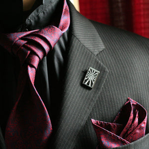 Memento Mori IIB with Pocket Square - FraternalTies