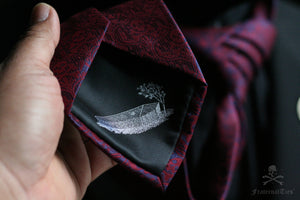Memento Mori IIB with Pocket Square - FraternalTies