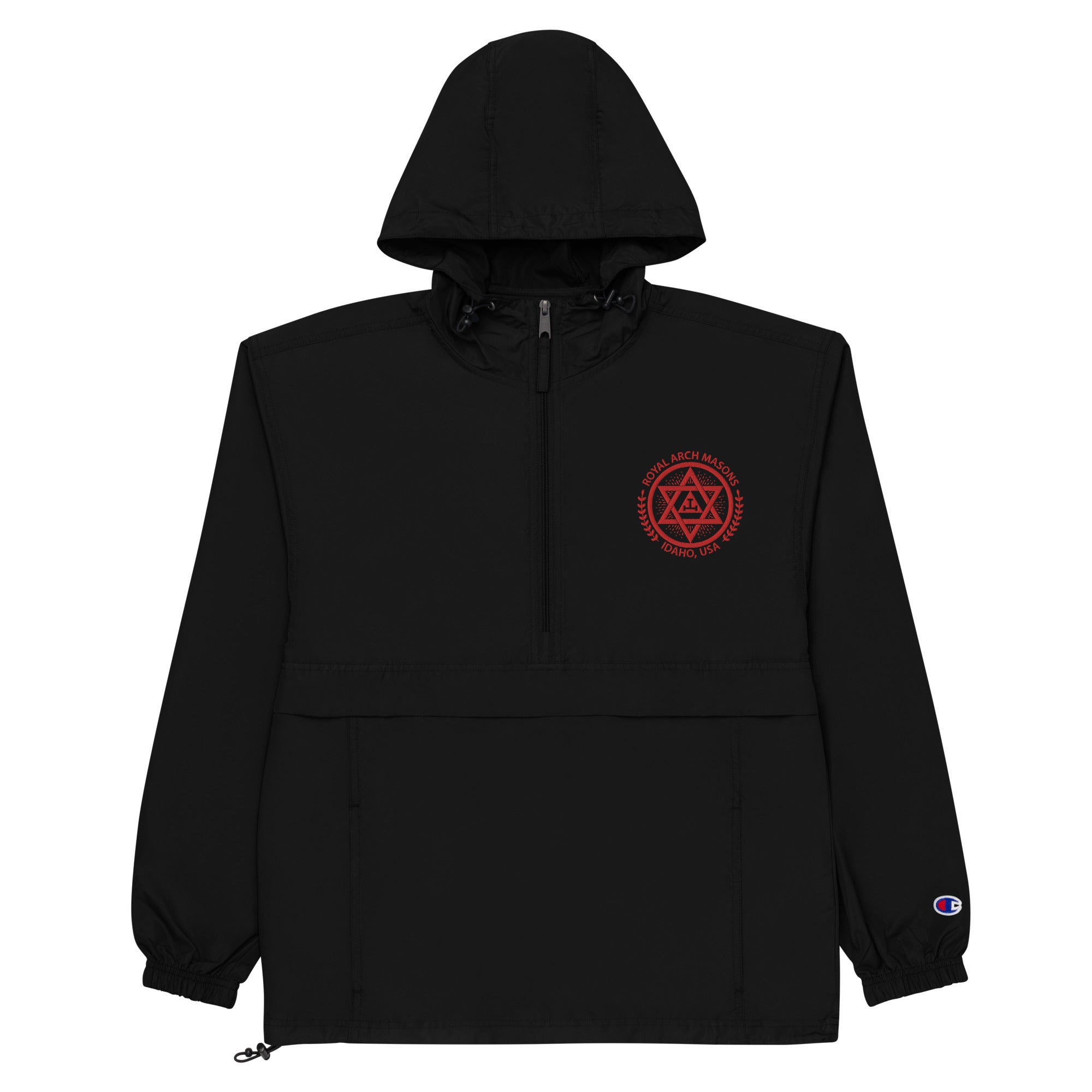 Royal Arch No. 5 Custom Embroidered Champion Packable Windbreaker