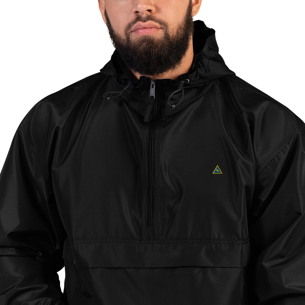 Lodge of Perfection No. 1 Embroidered Champion Packable Windbreaker