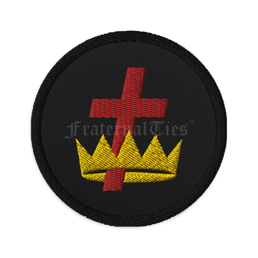 Knights Templar embroidered patch