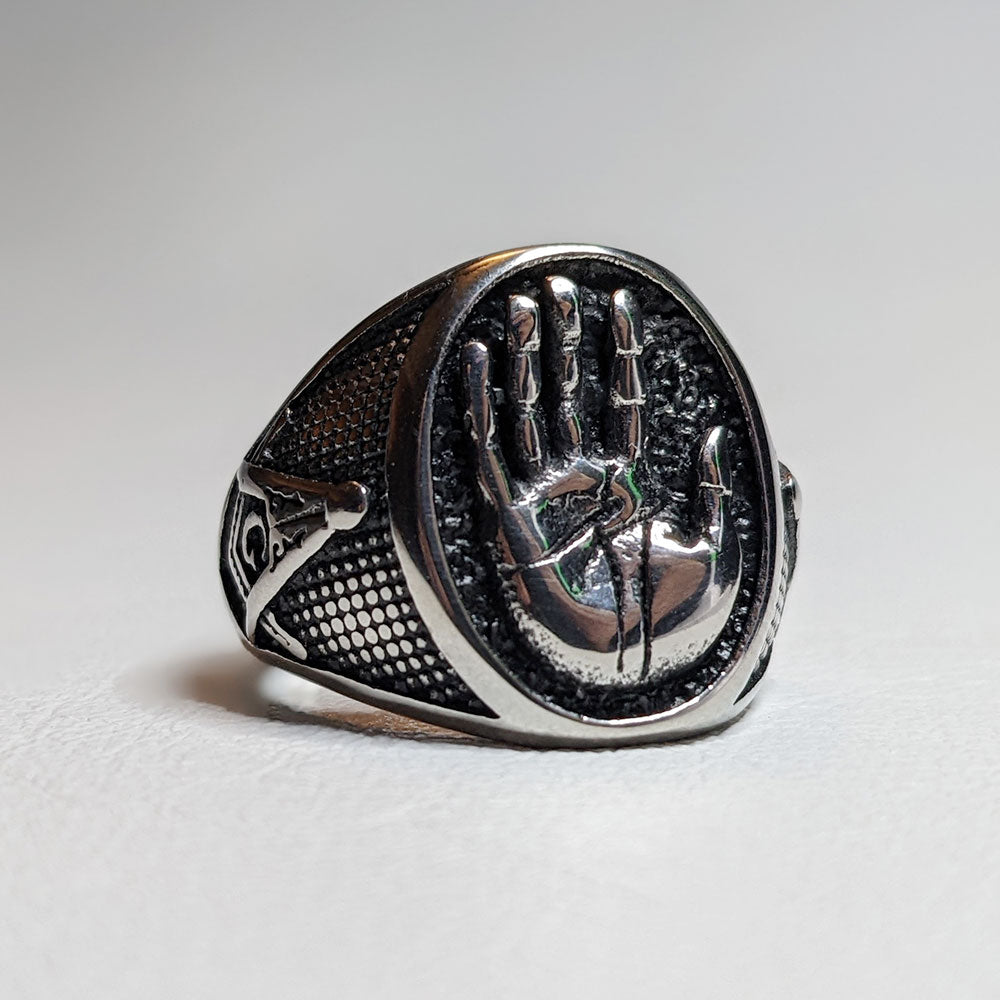 Lot of Man Stainless Steel Ring