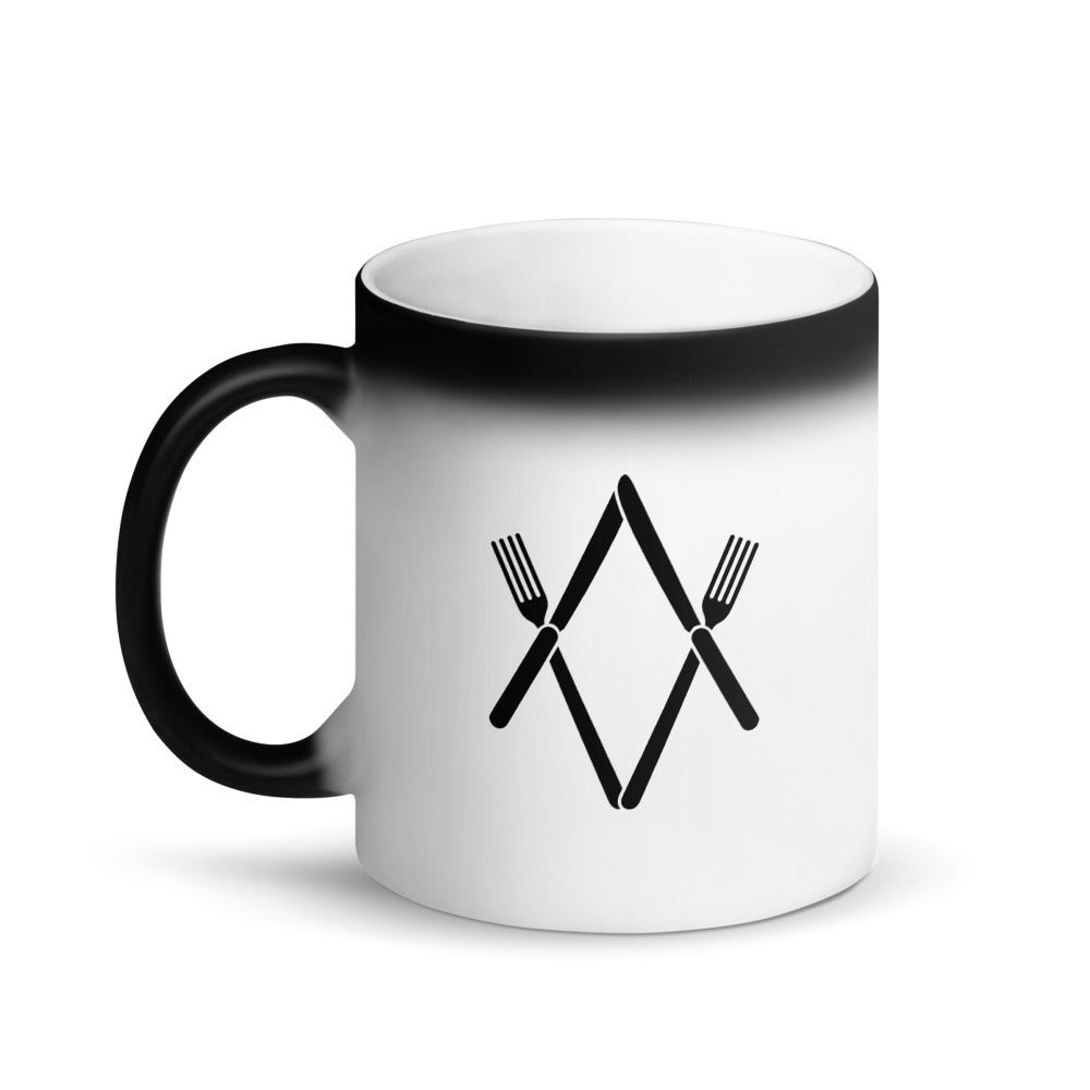 Magic Reveal Mug: Knife and Fork Degree - FraternalTies