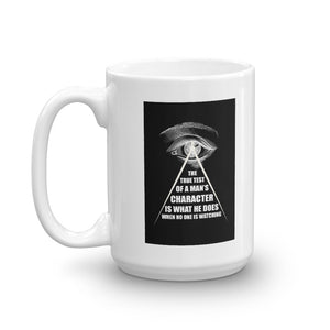 True Test of Character Coffee Mug - FraternalTies