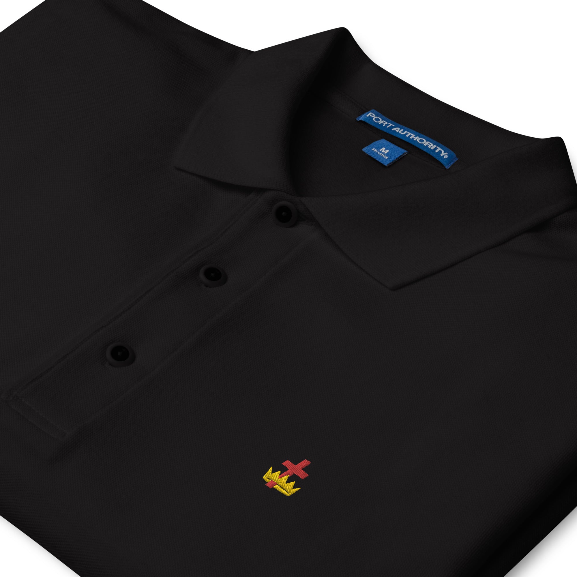 Knights Templar Logo Embroidered Premium Polo