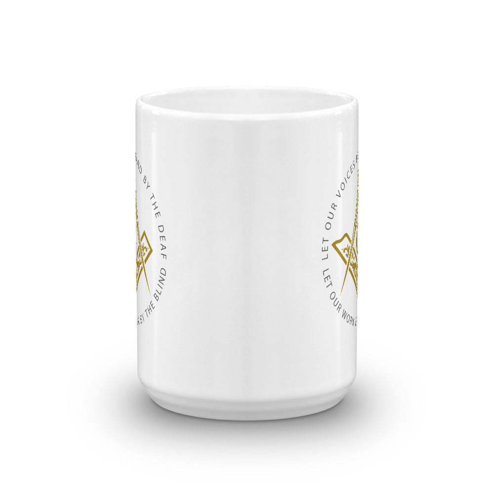 Freemasons Sacred Work Coffee Mug Ver. B - FraternalTies