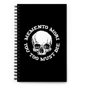 Memento Mori You Too Must Die Notebook