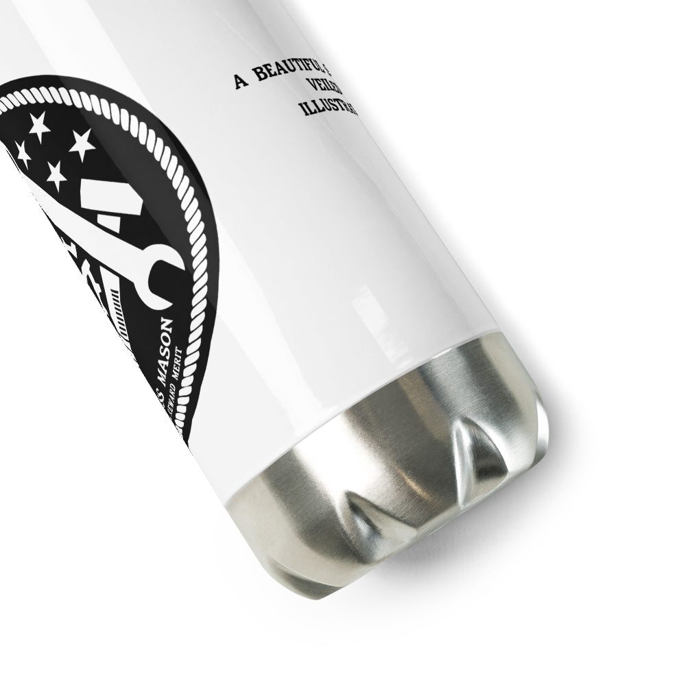 Masonic Labor Stainless Steel Water Bottle