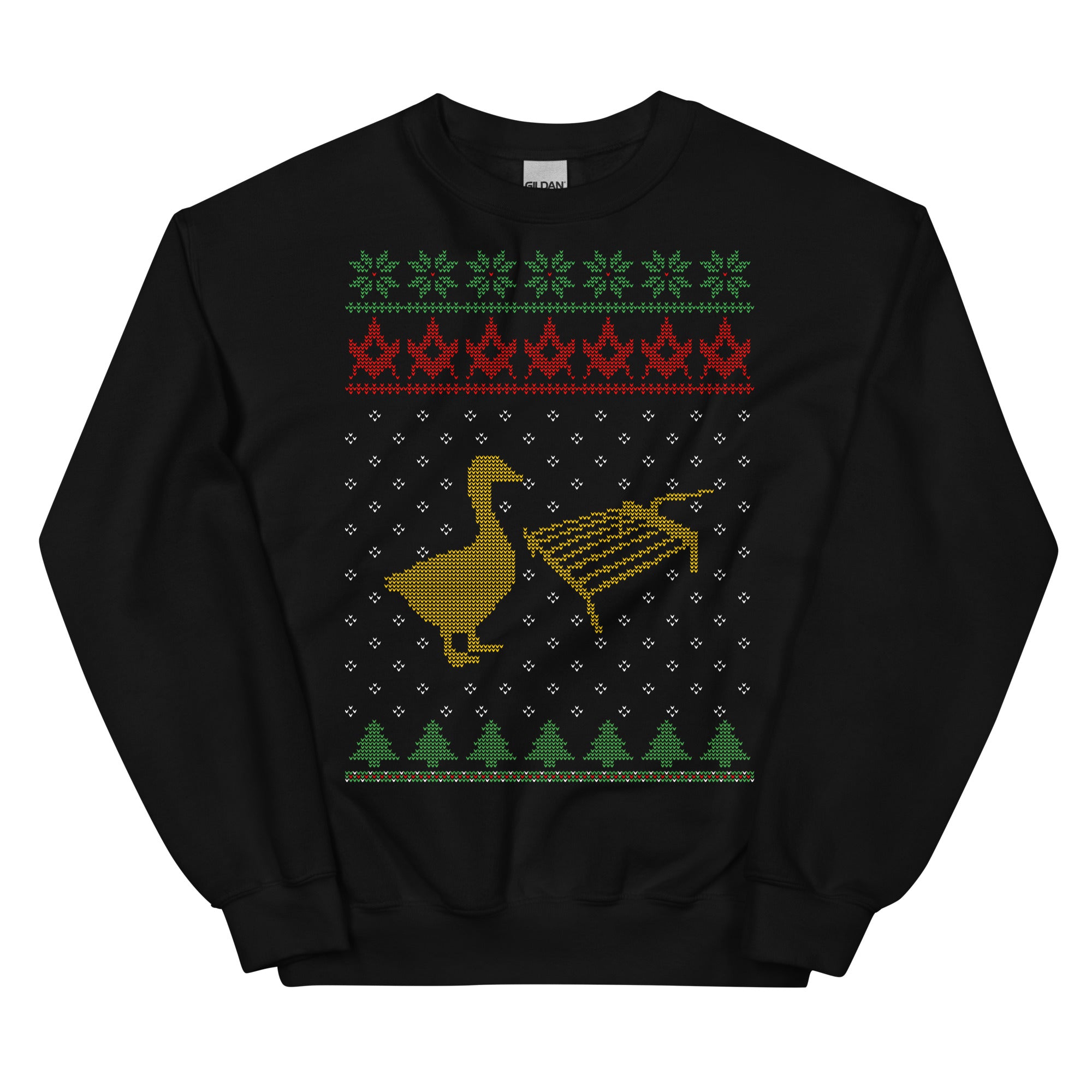Goose and Gridiron Christmas Sweater 2