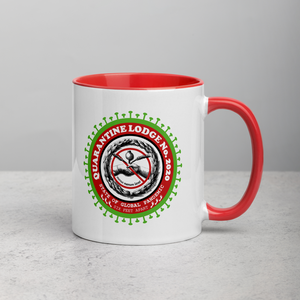 Ceramic Mug Quarantine Lodge No. 2020 - FraternalTies