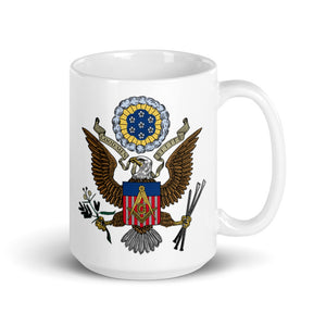 Good Men Better Freemason USA Seal Mug - FraternalTies