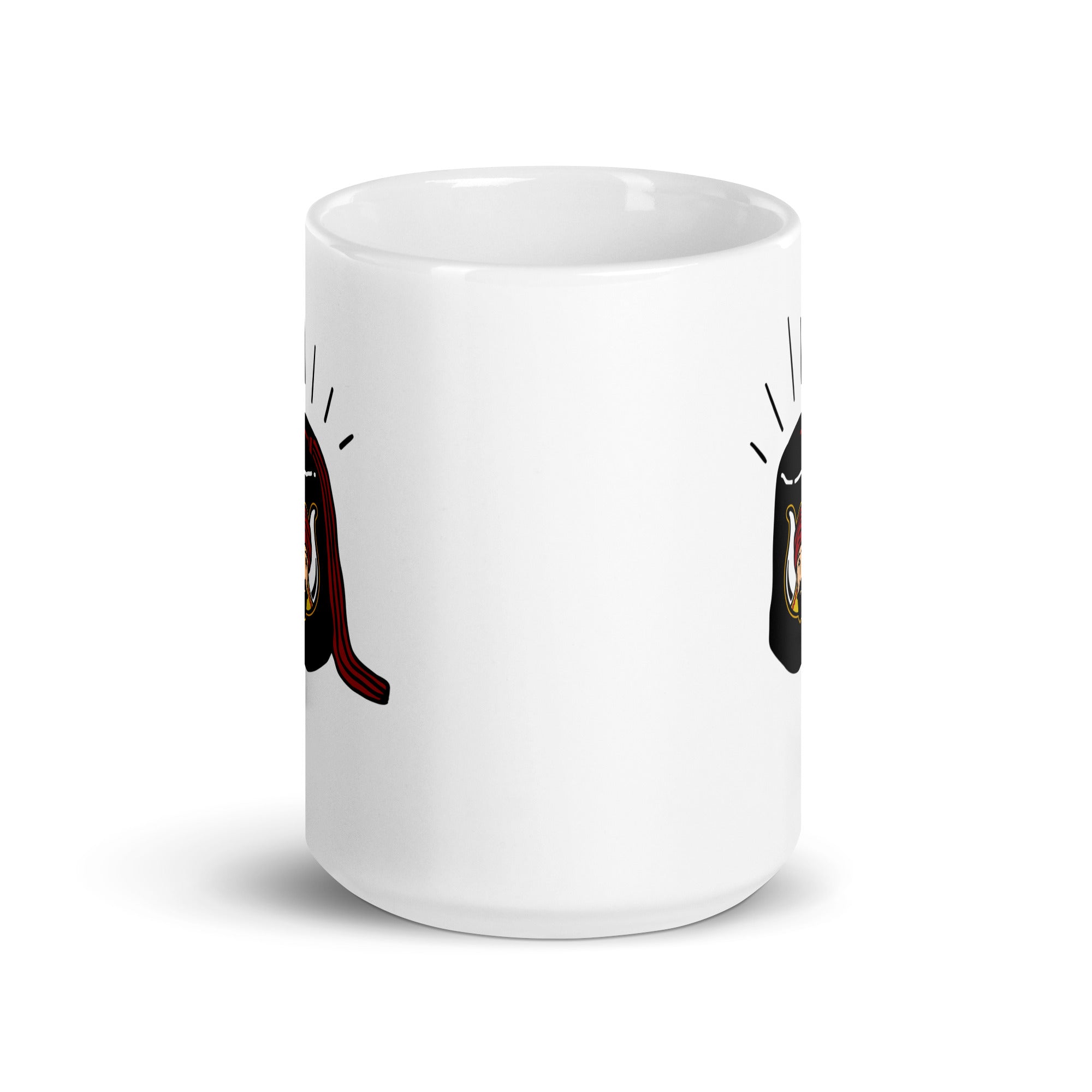 MOVPER Fez white glossy mug
