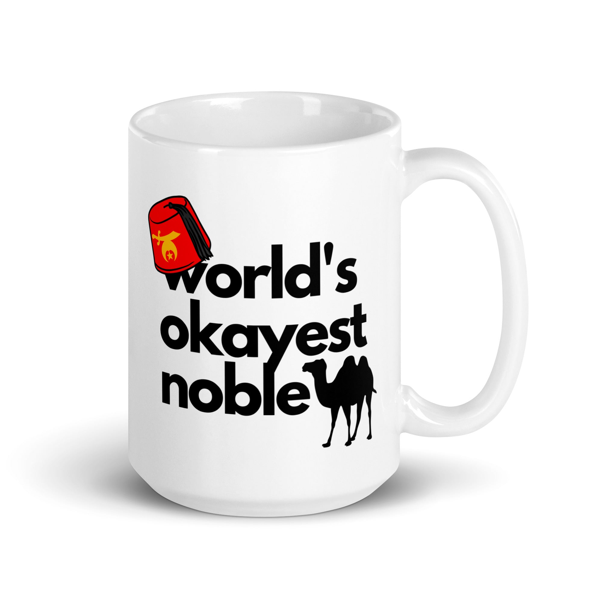 World's Okayest Noble Shriners mug